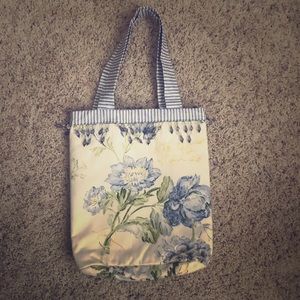 NWOT Handmade Embellished Tote Bag
